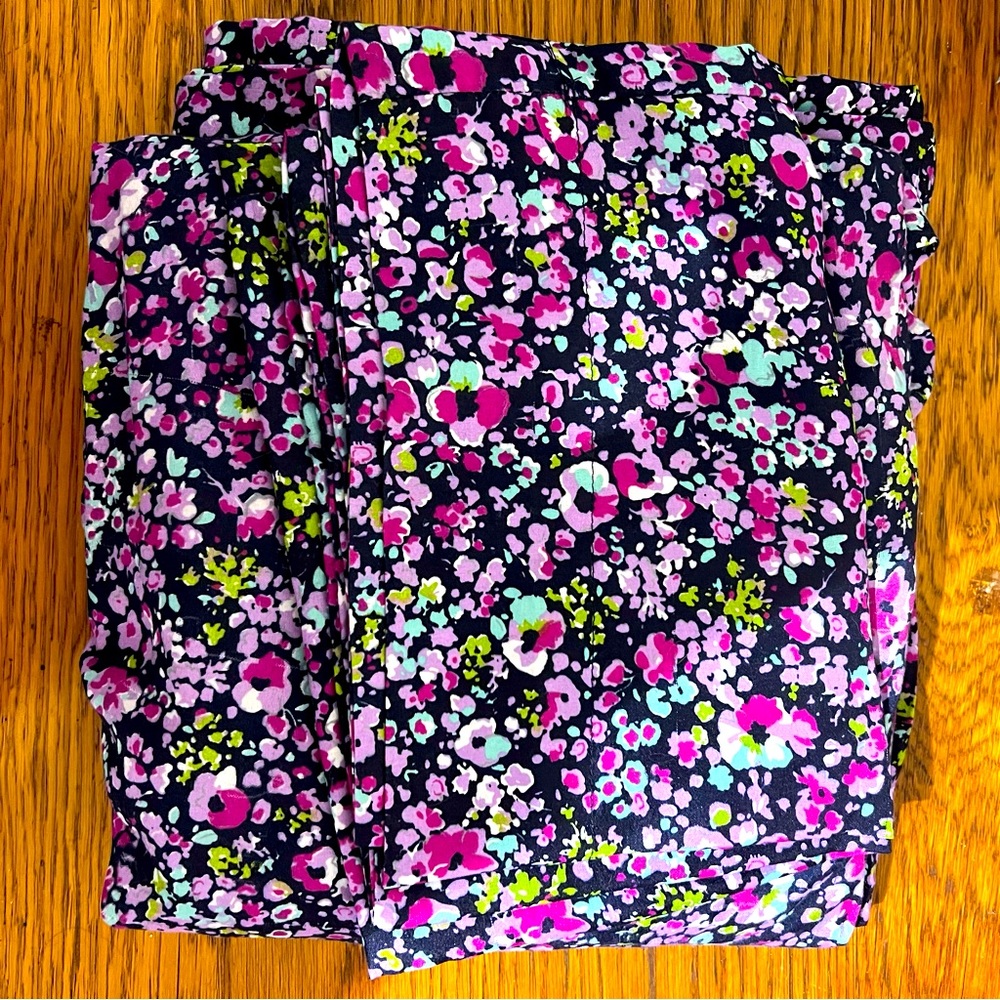 Purple Floral Twin Size Sheets